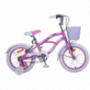 Bicicleta niña r 16 kova jazz rosa perlado o violeta