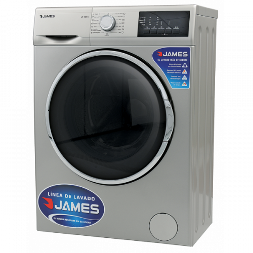 Lavarropas james lr-1008 s silver 6 kg 1000 rpm