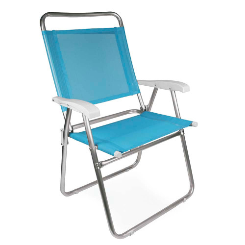 Silla mor master plus aluminio 2119 fashion (azul, anis, coral, azul marino)