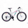 Bicicleta dama r 27,5 kova tibet v-brake blanco perlado talle s y m