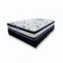 Set colchon + box 2 plazas poliflex venezia 140 190 28 reversible 2 densidades : d30 y d60