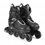 Patines en linea ajustables negro / gris talla 33-36 m atrio