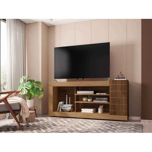Rack tv 50&quot; con puerta goya buriti/havana 3161-350