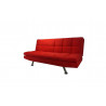 Sofa cama nordico rojo azul o gris patas color natural