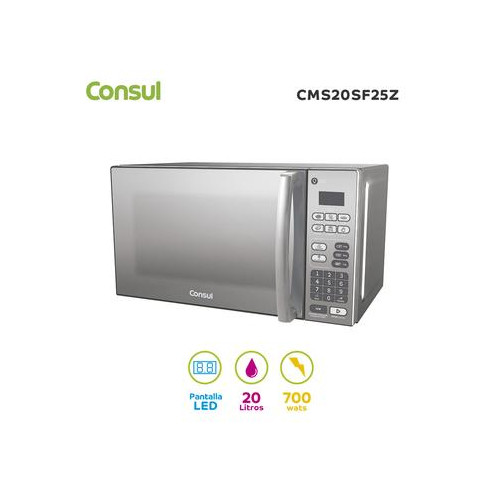Microondas 20 lts consul inox