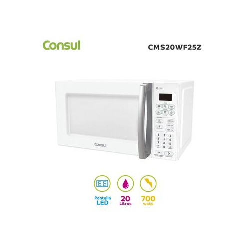 Microondas 20 lts consul blanco