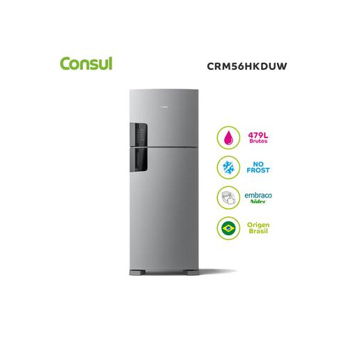 Heladera consul  479 lts evox no frost crm56hkduw