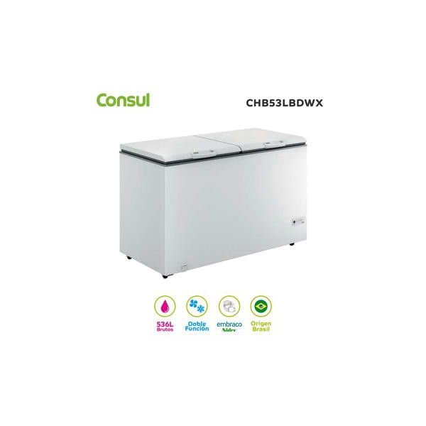 Freezer horizontal 534l consul