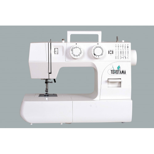 Maquina de coser yokoyama 8855  22 puntadas multifunciones ojala zigzag chasis aluminio