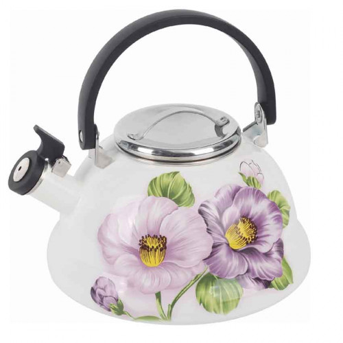 Caldera pava cuori niza acero vitrificado 2.5 l