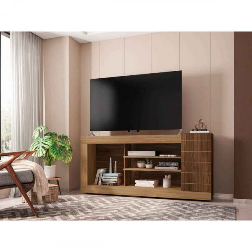 Rack tv 50 con puerta goya buriti/havana 3161-350&quot;