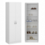 Mueble multiuso 6 estantes 1011-01 60 x 1,82 x 36 blanco