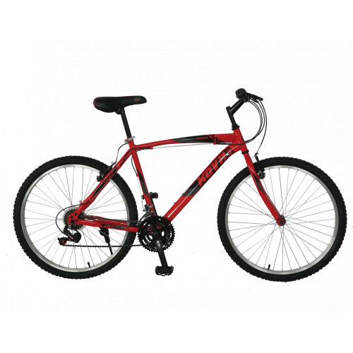 Bici hom r 26 kova andes 26 hombre 18 vel. rojo