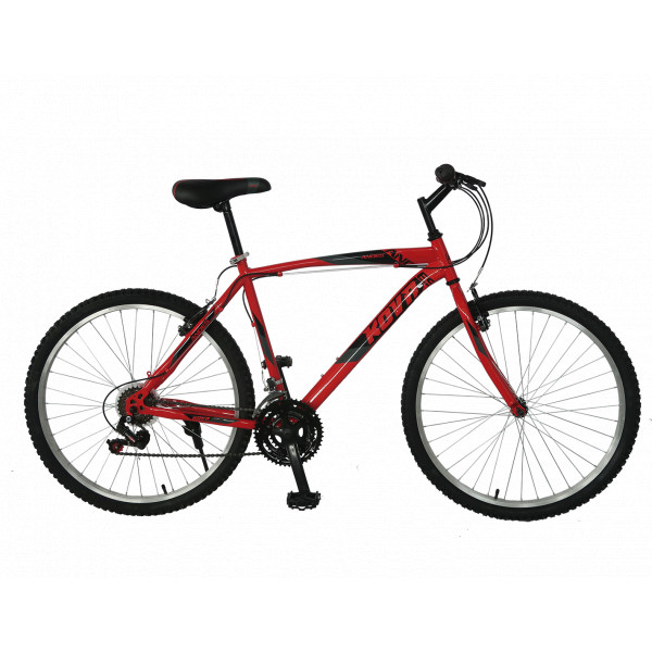 Bici hom r 26 kova andes 26 hombre 18 vel. rojo