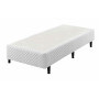 Cama sommier cinza liso 078x188x25