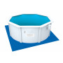 Lona de piso bestway piscina chica cuadrada 305 cm 58001