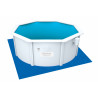 Lona de piso bestway piscina chica cuadrada 305 cm 58001