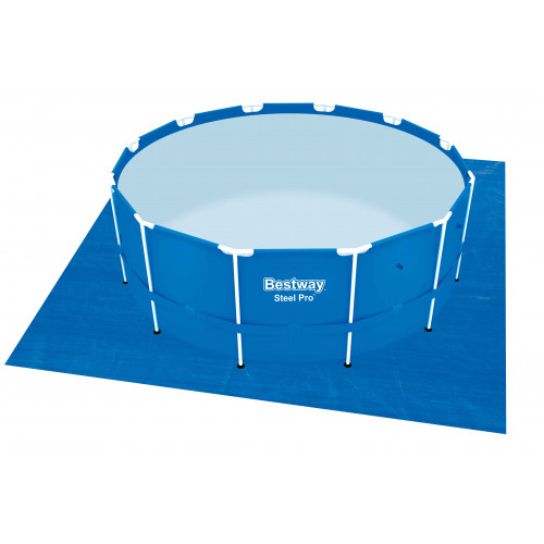 Lona de piso bestway piscina mediana cuadrada 366 58002