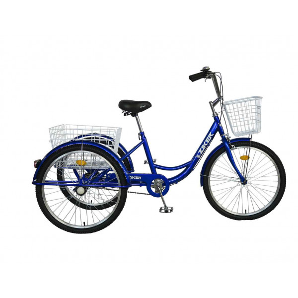 Triciclo ziker triciclo 24 azul