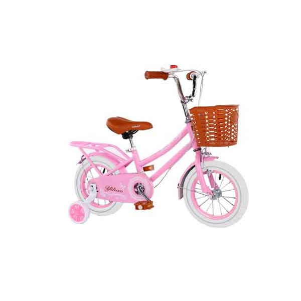 Bici nina r 16 vintage canasto ratan rosa nigamar