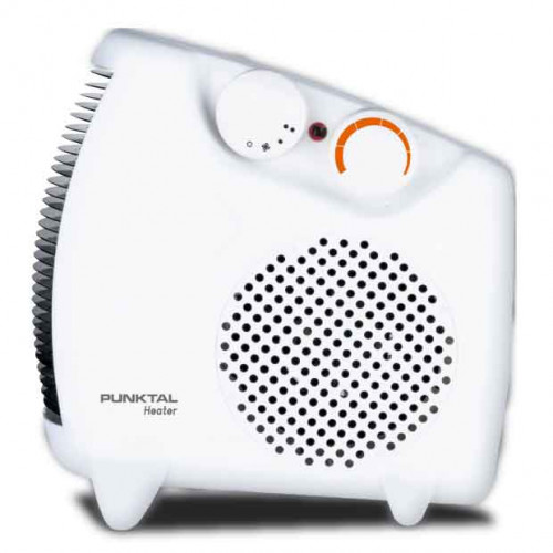 Caloventilador punktal pk-cf4780 angosto 1000 2000w piso mesa