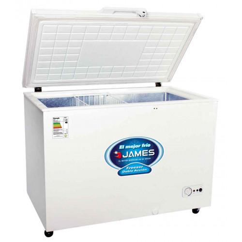 Freezer horizontal james fhj-250 kr 245 lt 1 puerta cerradura eficiencia b - doble acción - interior aluminio