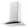 Campana extractora james curva 90 inox