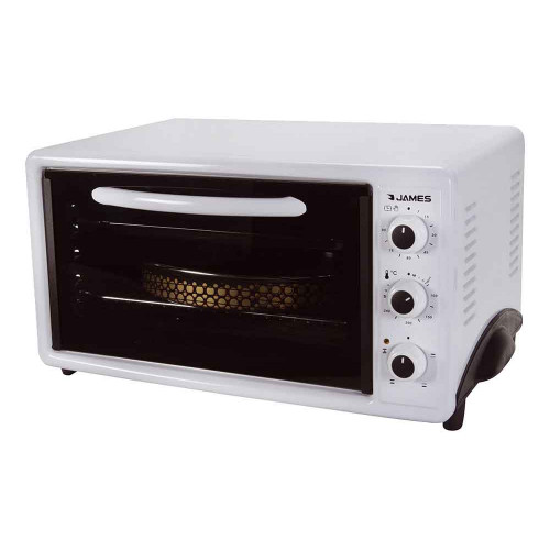 HORNO HJTI-45 FRENTE INOX 45 Lts. ● Turbo ● Horno de 4 funciones