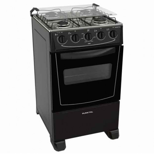 Cocina 4h supergas punktal viena negra 268bk