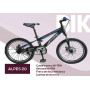 Bici hom r 29 kova alpes f/disco negro mate