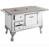 Cocina a lena realce n2 color blanco