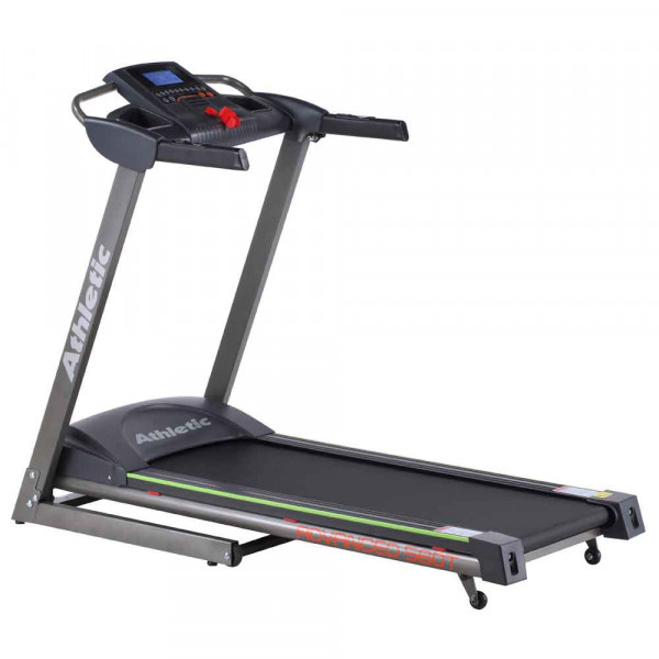 CAMINADOR ATHLETIC ADVANCED 560T 1.5HP INCLINACION 2 NIVELES 1-13Km/h PANTALLA LCD 12 PROGRAMAS MP3 y ALTAVOZ