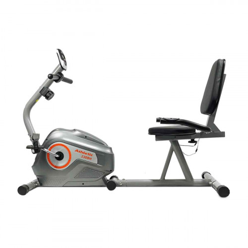 Ergometrica horizontal athletic 230bh display 8 niveles hasta 100kg