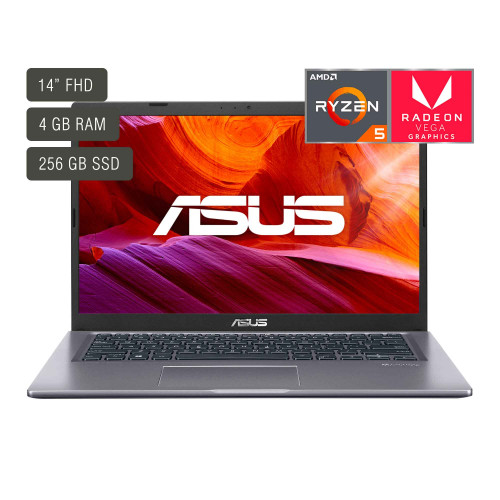 Notebook 14 asus ryzen 5 4gb 256gb win11 seguro hdi por un año