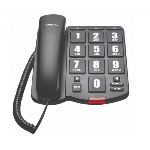 Telefono de mesa Punktal pk-ep3000 numeros grandes
