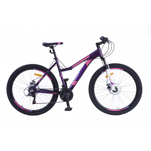 Bicicleta dama r 27,5 kova tibet freno disco violeta metalico talle m