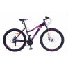 Bicicleta dama r 27,5 kova tibet freno disco violeta metalico talle m