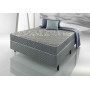 Set espuma 1 plaza d80 88x188x30 hasta 130kg ortopedico euro pillow no flip no requiere dar vuelta e