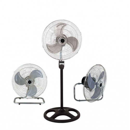 Ventilador de pie nics 3 en 1 - en caja 3 aspas aluminio ven-n fs45