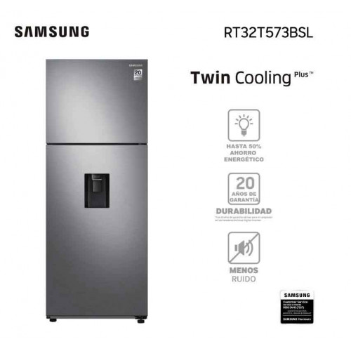 Heladera samsung rt32 inox con dispensador