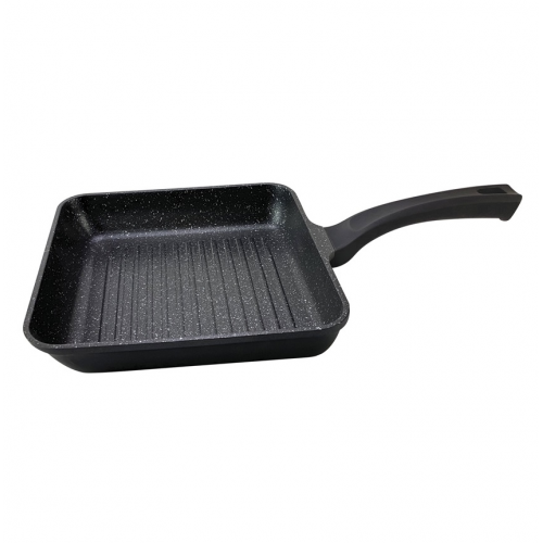 PLANCHA ASADOR 28X28 CM CON ANTIADHERENTE MODELO “NERO”