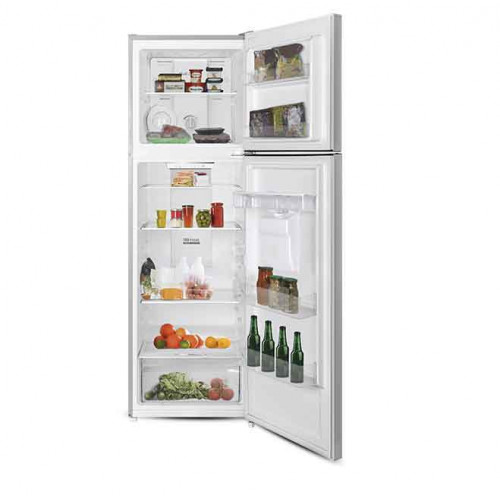 Heladera 248l punktal pk-279 fsi 2 puertas inox con dispensador frio seco