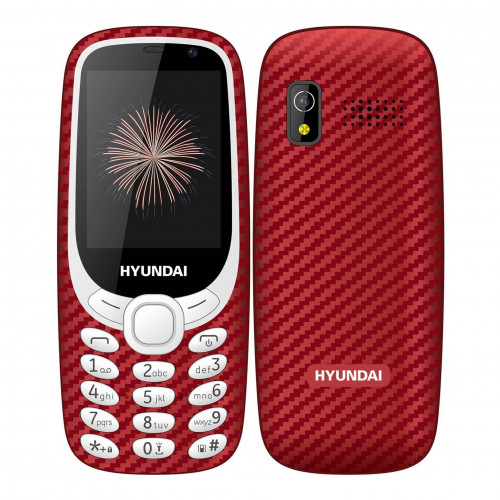 Celular hyundai I300 red white