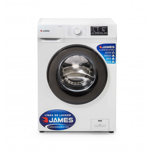 Lavarropas james carga frontal lr-1006 g4 bl blanco 6 kg 1000 rpm programa rapido