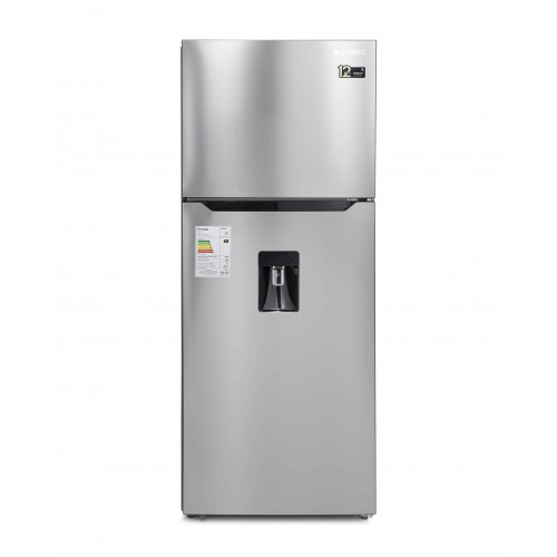 Heladera james rj 571 inv inox d inverter 452 l dispensador