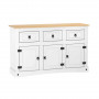 Buffet 2 puertas l/mex. miel acetinado ch9182