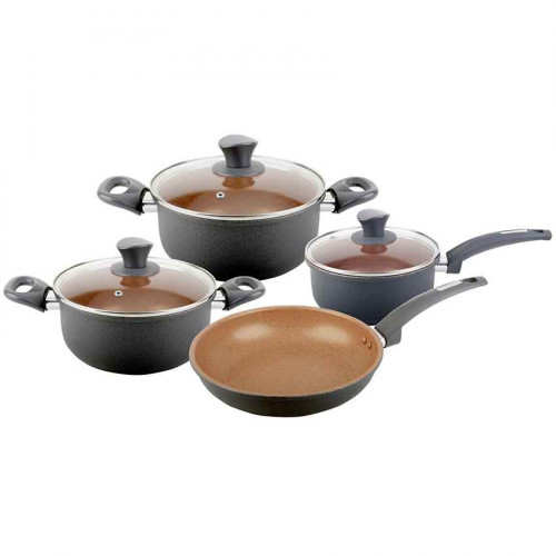 Bateria de cocina cuori, 7 piezas modelo Raggio