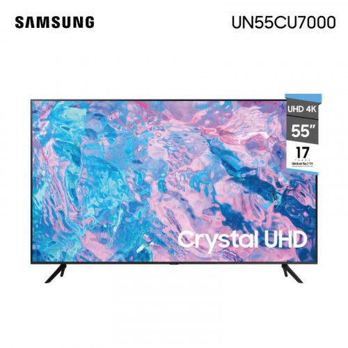 Tv led smart 55 4k samsung saun55cu7000