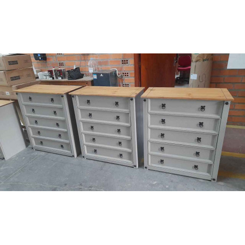Comoda 3 caj 1 pta 1162t bronze 888x1173