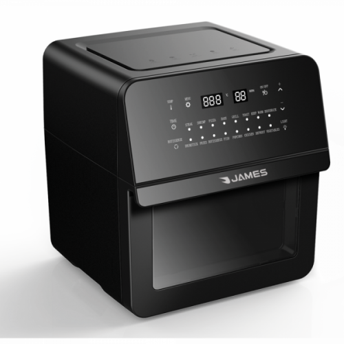 HORNO HJTI-45 FRENTE INOX 45 Lts. ● Turbo ● Horno de 4 funciones